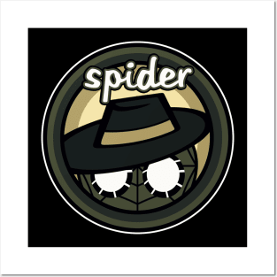 Spider (Noir) Posters and Art
